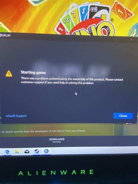 How do I resolve this major issue regarding Ubisoft, it says there was ...