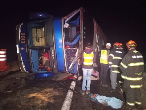 Falha De Freios Em Ultrapassagem Provocou Acidente De Nibus Que Causou