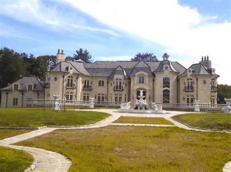 Gorgeous Newly Built Stone Mansion In Old Brookville Ny Homes Of The