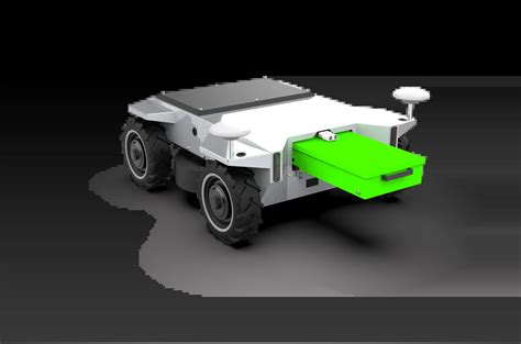 Outdoor Large Payload Ugv Mobile Robot Car With Ackermann Steering