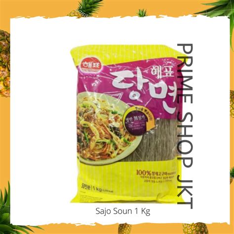 Jual Sajo Bihun Glass Noodle Japchae Korea Vermicelli Kg Dangmyeon