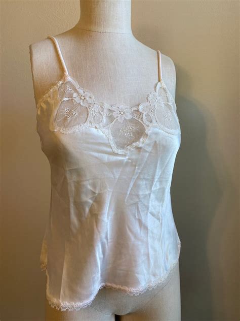 Vintage Lingerie Camisole Lace Vintage Clothing V Gem