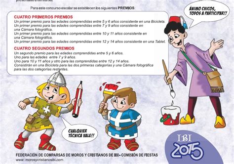 Moros Y Cristianos Ibi Concurso De Dibujo Infantil Moros Y Cristianos Ibi