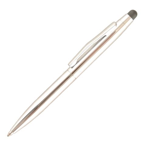 Marvy St Tropez Petite Bp Pen With Stylus Silver Bestpensonline