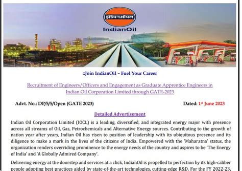 Indian Oil Recruitment Bumper Recruitments In Iocl Salary Will