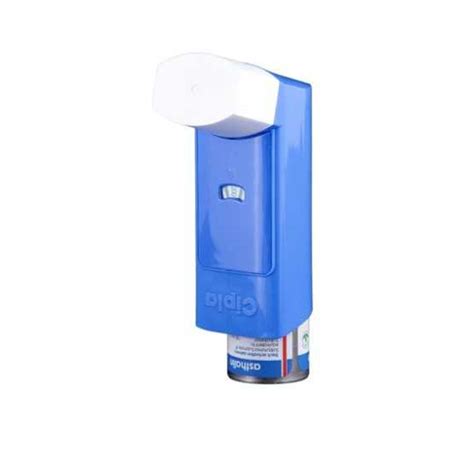 Salbutamol 100mcg Asthalin Inhaler Cipla Ltd 200 Mdi In 1 Packet At