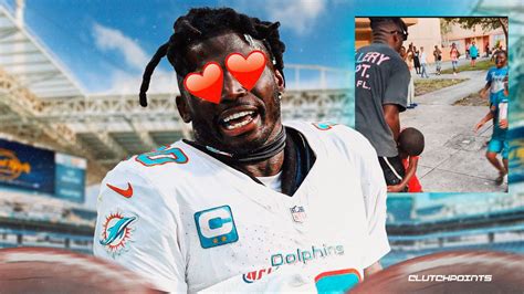 Dolphins Tyreek Hill Ts Mini Cheetah Jersey In Heartwarming Gesture