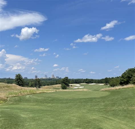 Gorgeous view of the downtown Raleigh Skyline from the 11th Tee at ...