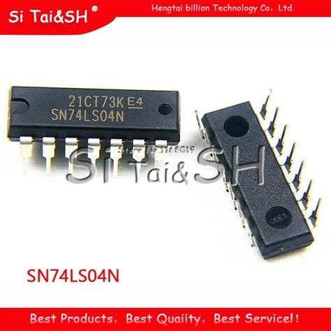 10pcs SN74LS04N DIP14 SN74LS04 DIP 74LS04 New Original Gate And