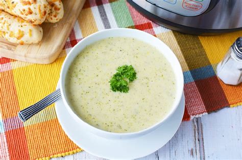 Instant Pot Broccoli Cheese Soup Recipe - Craft Create Cook