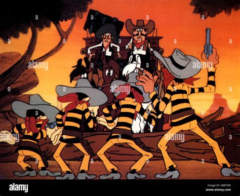 Affiche Lucky Luke et les Daltons DEMONS et MERVEILLES