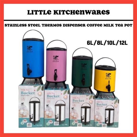 Stainless Steel Water Cooler Dispenser Thermo Cooler Hot Cold Insulated Bekas Air Panas