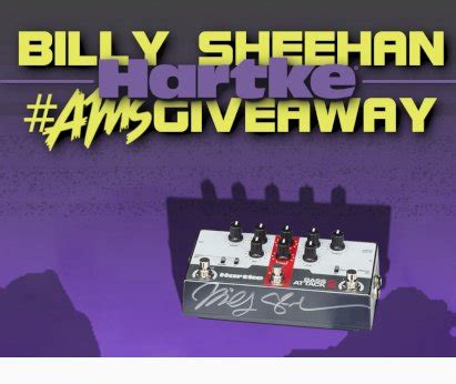 Billy Sheehan Hartke Gear