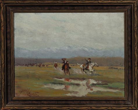 Cowboyin Scottsdale Art Auction