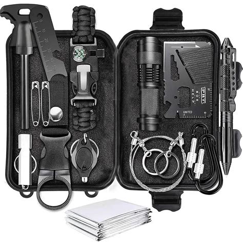 Outdoor Survival Tool Kit Engrenagem Multifuncional Kits De Emerg Ncia