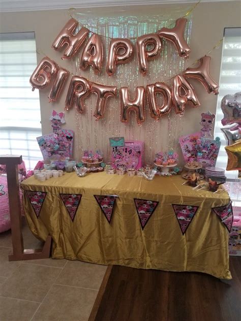 Pin by Dixie Rincon on lol doll party | Lol dolls, Doll party, Party