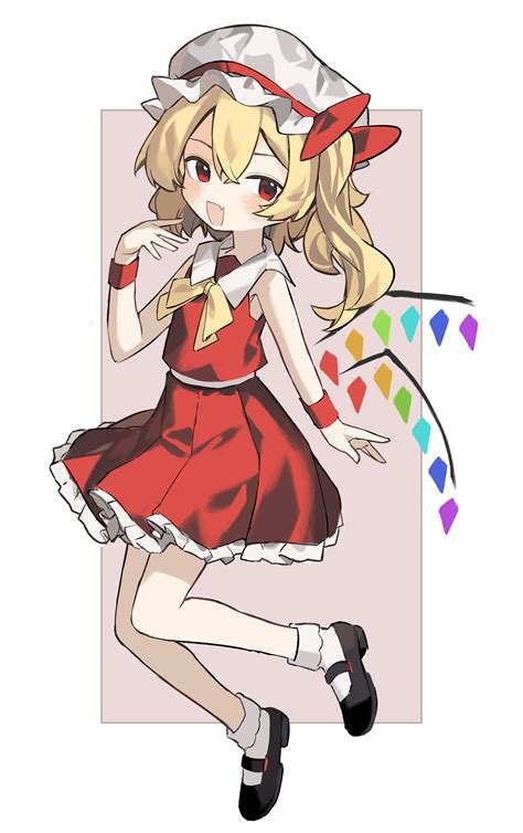 Flandre Scarlet Touhou Drawn By Clynxen Danbooru