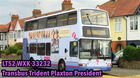 Withdrawn First Essex Route Transbus Trident Plaxton President