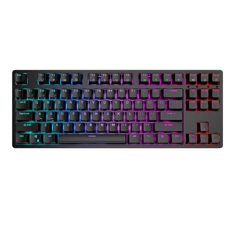Royal Kludge Rk87 87 Keys Hot Swappable Wired Rgb Backlit 3Mode Gaming