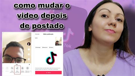 Como editar vídeo do tik Tok depois de postado YouTube