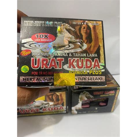 Jual Urat Kuda 10x Original 1 Box Isi 10 Blister 2 Kapsul UK 10x