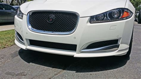 Jaguar Xf Pc Front Bumper Lip Spoilers