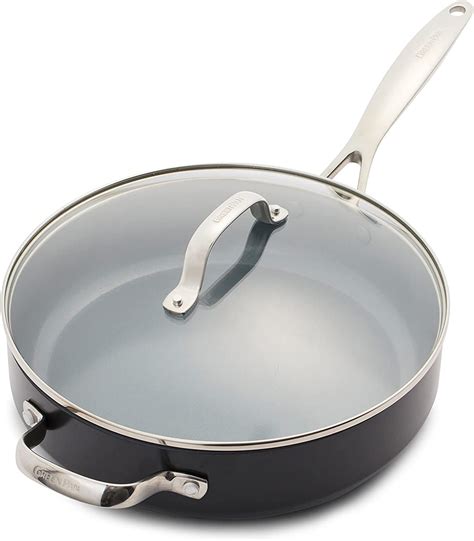 GreenPan Valencia Pro Hard Anodized Healthy Ceramic Nonstick 4 5QT