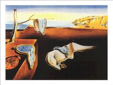 Salvador Dali Poster Reproduction La Persistance De La M Moire