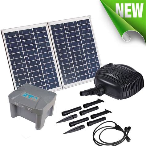 Solar Powered Water Pump With Battery Backup 70w