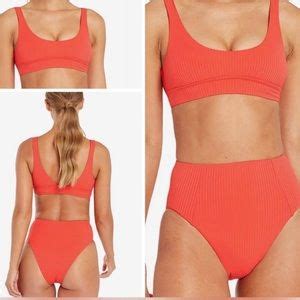 Vitamin A Swim Nwt Vitamin A Sienna Tank And High Waist Bikini Set