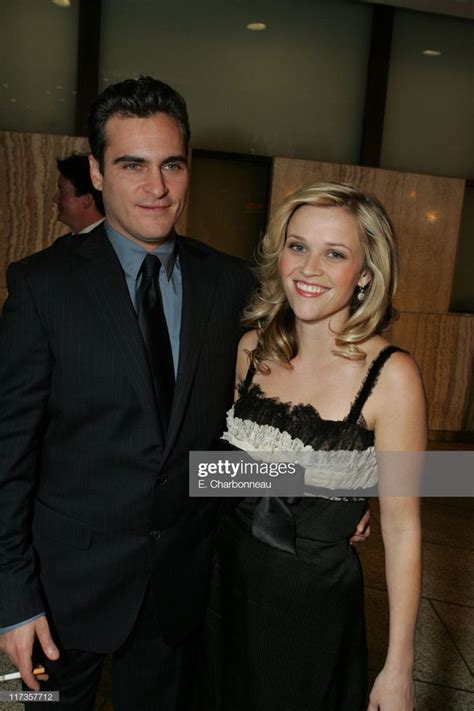 Joaquin Phoenix and Reese Witherspoon during 20th Century Fox's "Walk...