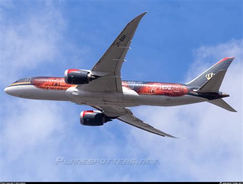 Jy Bah Royal Jordanian Boeing Dreamliner Photo By John Hudson