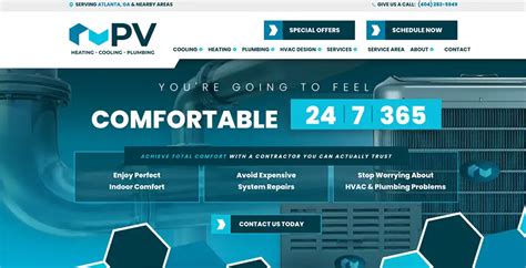 Best Website Designs For Hvac Contractors With Examples