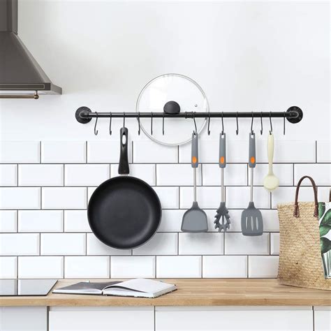 Buy Wall Hanging Pot Rack Industrial Pipe Pot Rack Wall Ed Kitchen