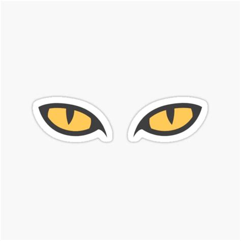 "predator eyes" Sticker for Sale by asmaarim | Redbubble