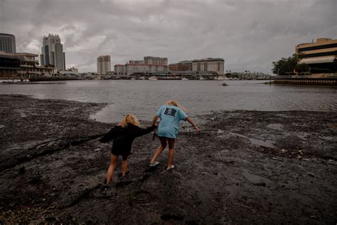 Heres Why Hurricane Milton Is Sucking Water Out Of Tampa Bay The New