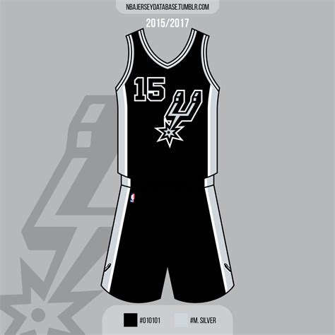 NBA Jersey Database, San Antonio Spurs Alternate “Signature Spur”...