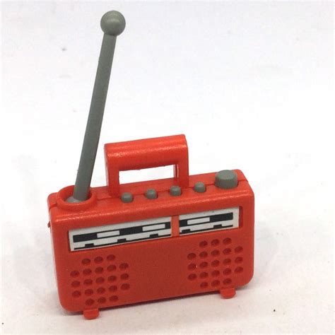 Playmobil Radio Transistor Orange