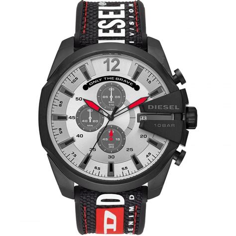 Diesel Mega Chief 51mm Oversized Mens Chronograph Watch Dz4512