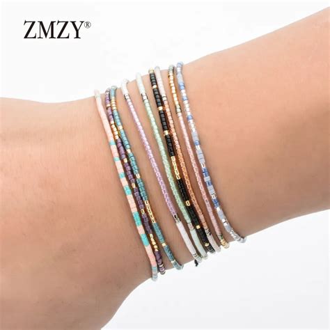 Zmzy Boho Style Miyuki Delica Seed Beads Bracelets For Women Friendship