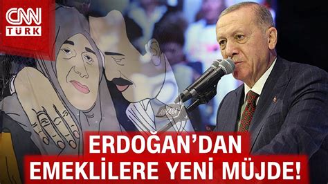 AK Parti de büyük kongre günü Cumhurbaşkanı Erdoğan dan emeklilere