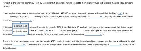 Solved If Average Household Income Increases By 10 From Chegg