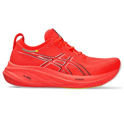 Asics Gel Nimbus 26 Erkek Kırmızı Koşu Ayakkabısı 1011b794 600