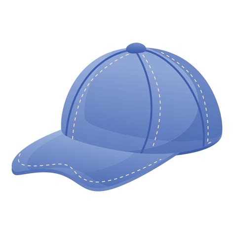 Jeans Baseball Cap Icon Cartoon Style Vector Art At Vecteezy