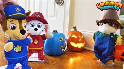 Toy Learning Videos for Kids Paw Patrol Halloween and Home Alone Skits!