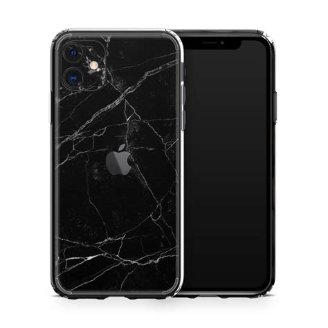 Black Marble iPhone 11 Skin + Case - Uniqfind