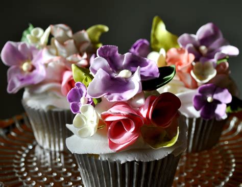 Rosy Posy Cupcakes