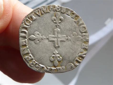 RARE DOUBLE SOL parisis d Henri III du 2ème type 1583 Aix EUR 88 00