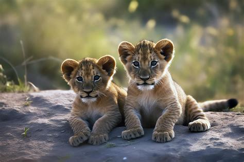 Download Lion Cubs Wild Royalty Free Stock Illustration Image Pixabay