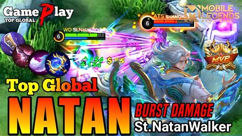 Best Build Natan 2023 Top Global Natan Gameplay By St NatanWalker